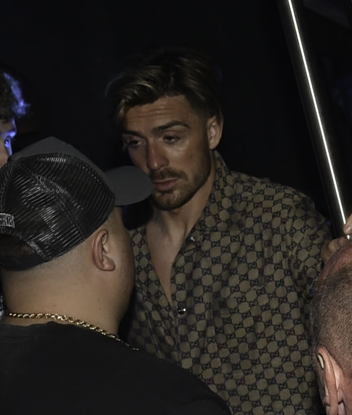 He was helped out of the bar at 5am