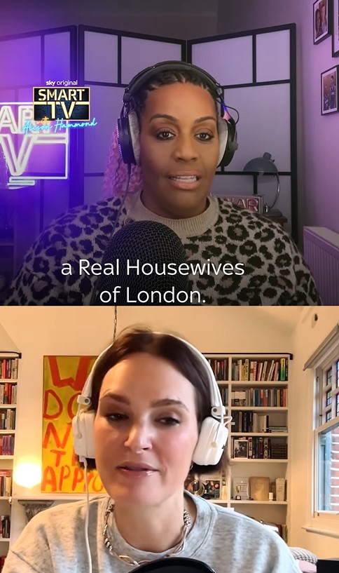 Alison Hammond interviews two women about their campaigns to be on The Real Housewives of London.