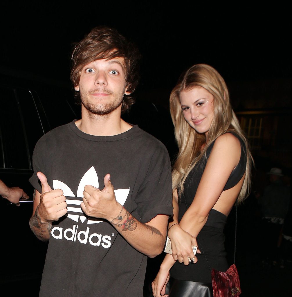 Louis had a brief fling with Briana
