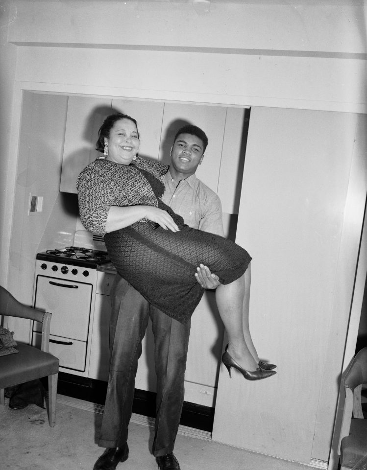 Muhammad Ali And His Mother