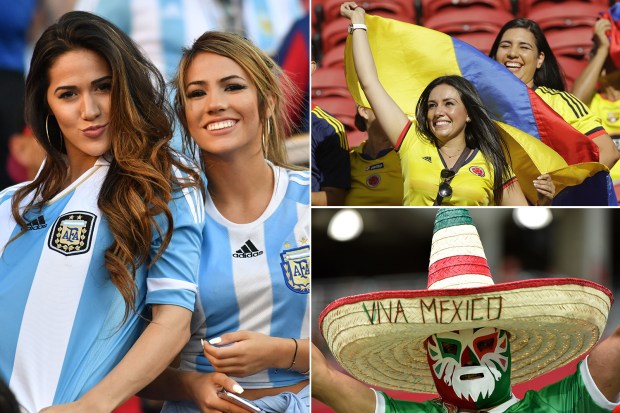 Colourful fans have lit up the Copa America 2016 so far