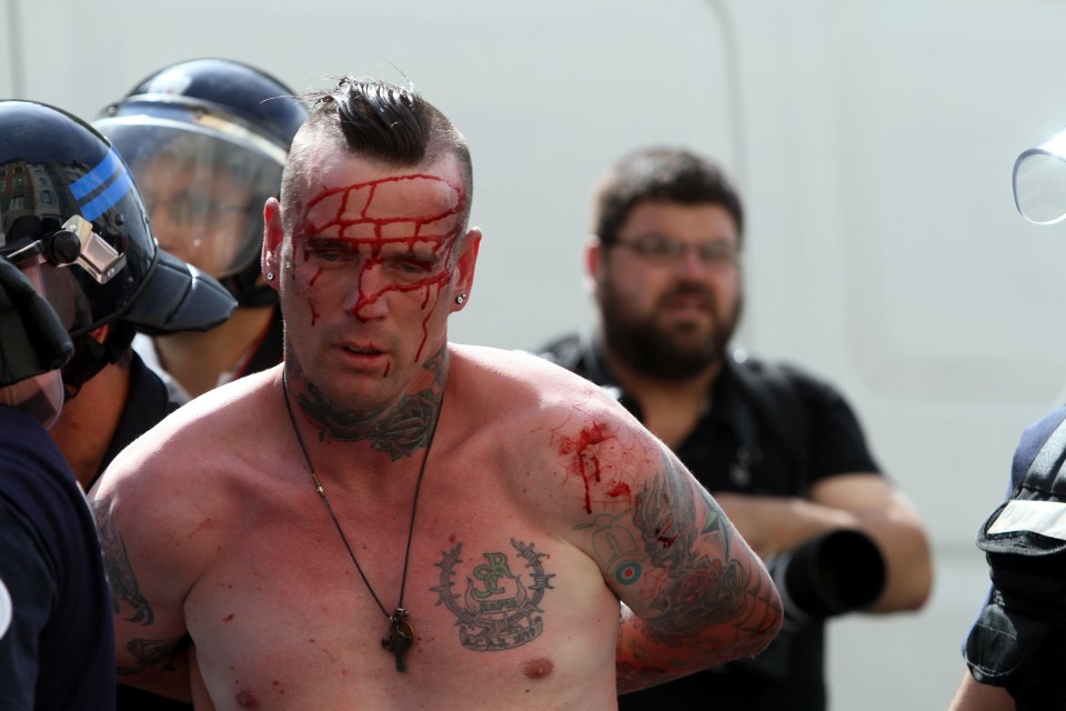 ENGLISH AND RUSSIAN FANS CLASH IN MARSEILLE