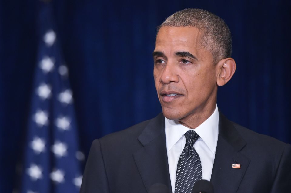 President Barack Obama condemned the killings and called for further gun controls