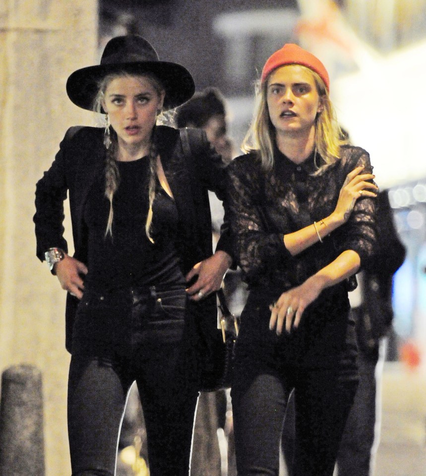 They then headed off to meet pals at a restaurant in Kensington