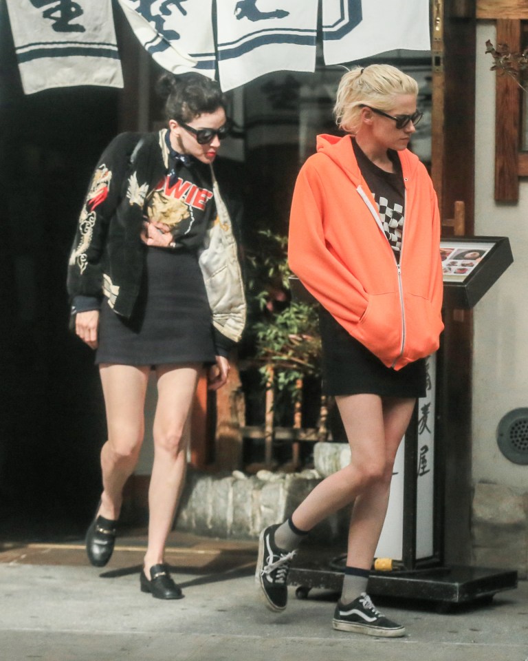 *EXCLUSIVE* Kristen Stewart and St. Vincent hit the streets of NYC together