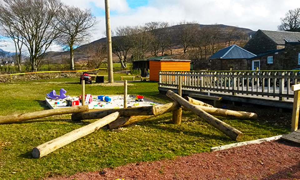 James spent around 120 hours a week building most of the outdoor attractions