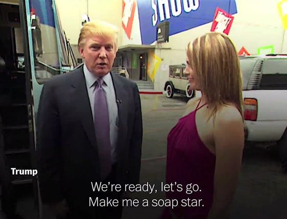The tape ensured under-fire Trump was deserted by leading Republicans just one month before the US election
