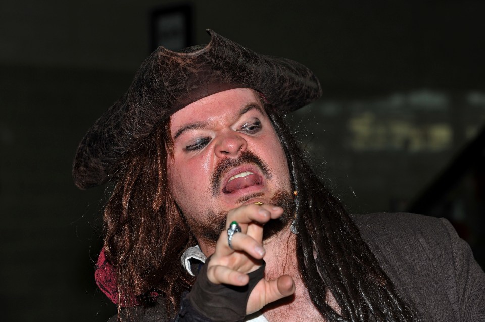 One fan dresses up as Captain Jack Sparrow
