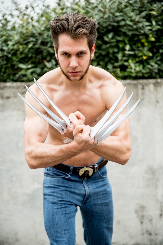 Wolverine terrifies onlookers at Comic Con