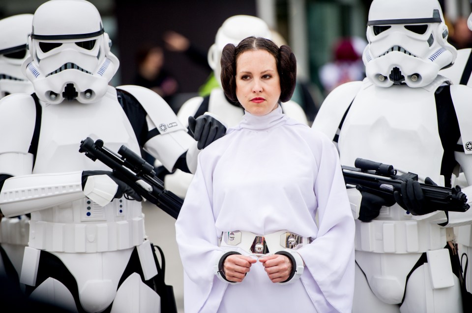 Star Wars has been another popular choice at Comic Con