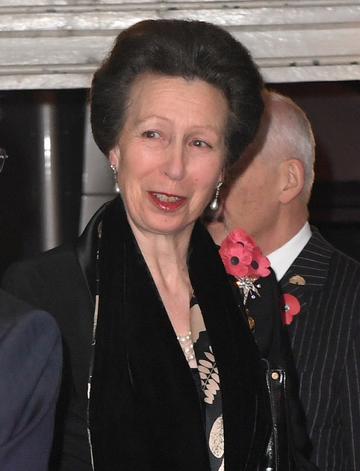 Her Royal Highness Princess Anne is President of the Women's Section of the British Legion