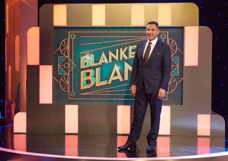 David Walliams hosts Blankety Blank