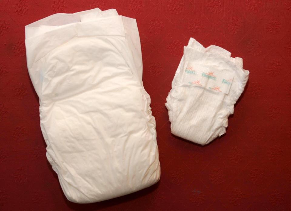 Wrap all valuables in a clean nappy to deter thieves 