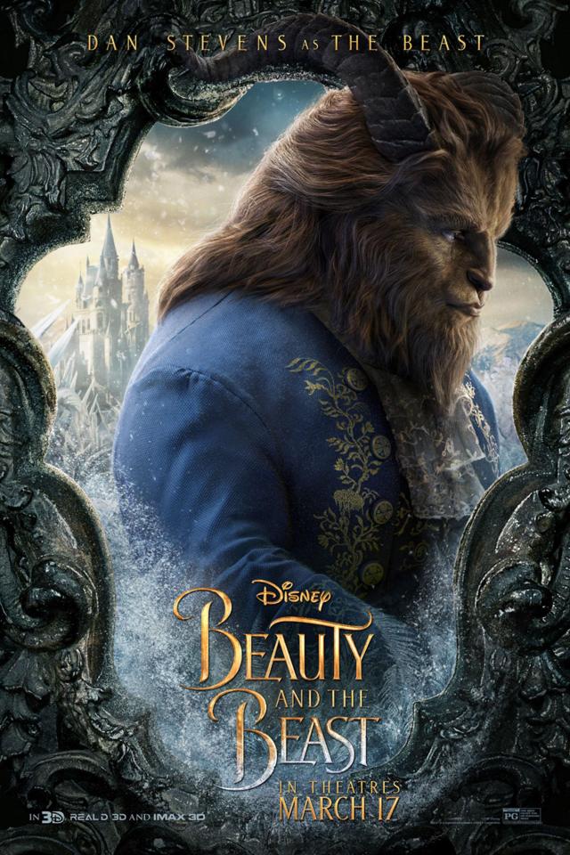  The Beast hold's Belle captive in his castle