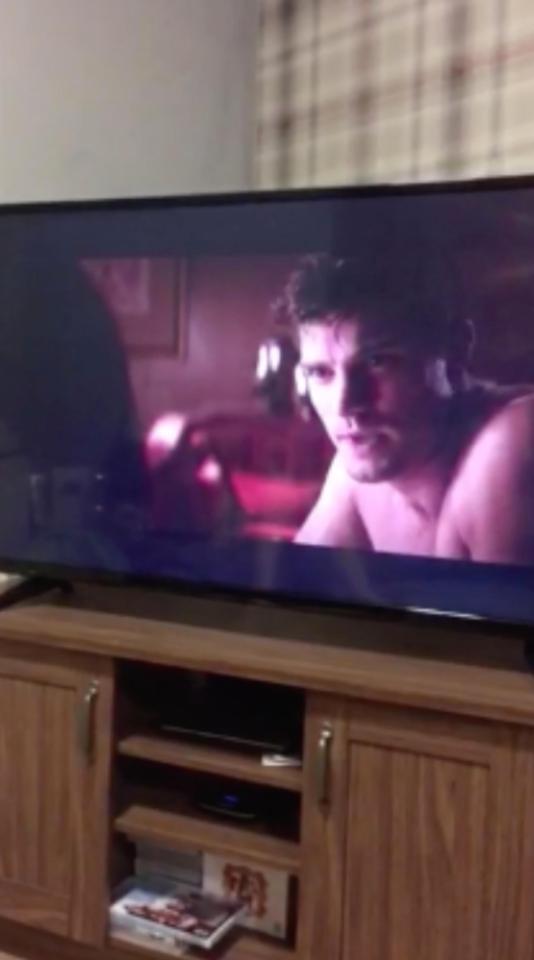  Owner Jack Osborne was amazed to see male Raphael mount platonic female pal Donatello as topless Christian Grey seduced Ana Steele