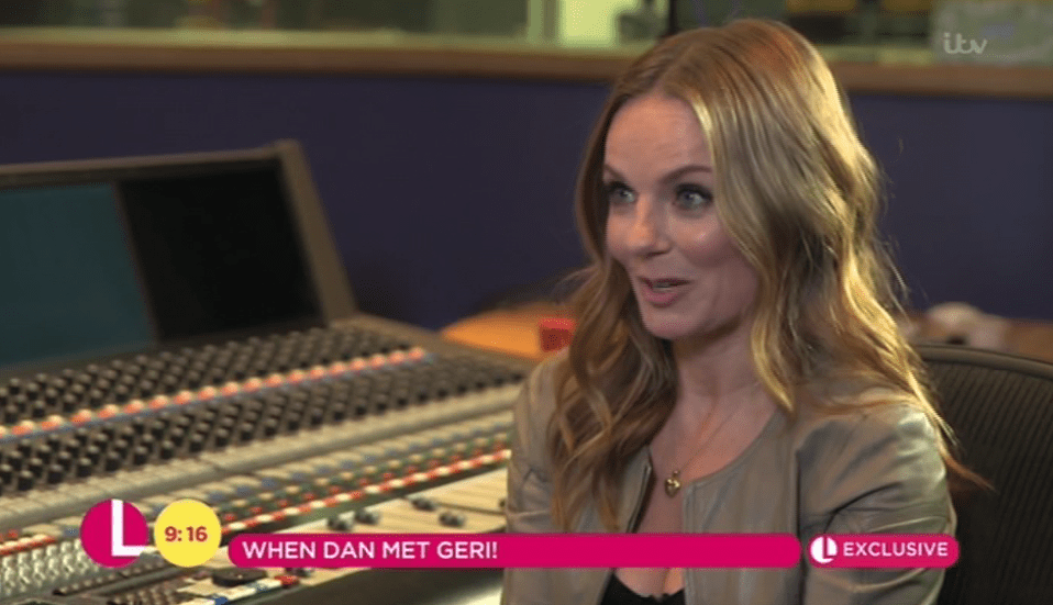  Geri Horner has revealed her newborn son Montague has ginger hair just like her