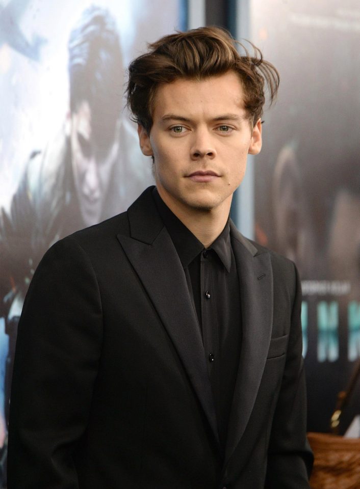  Harry Styles at the New York premier of Chris Nolan's war epic Dunkirk