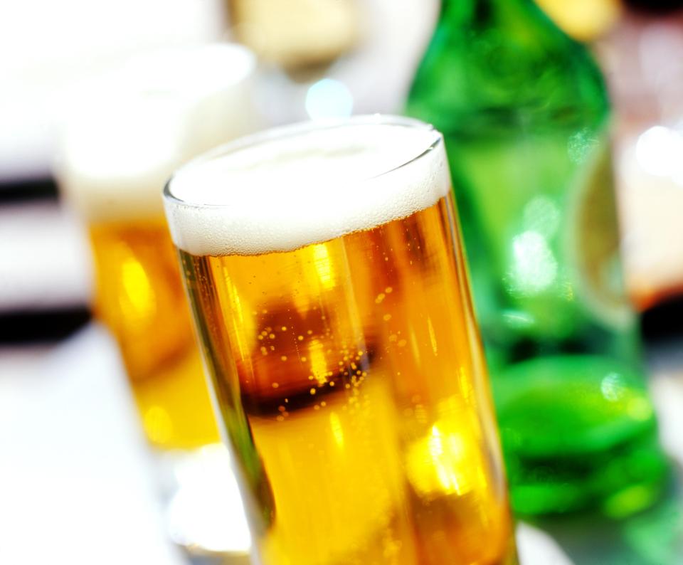  One pint of low strength beer contains around two units of alcohol