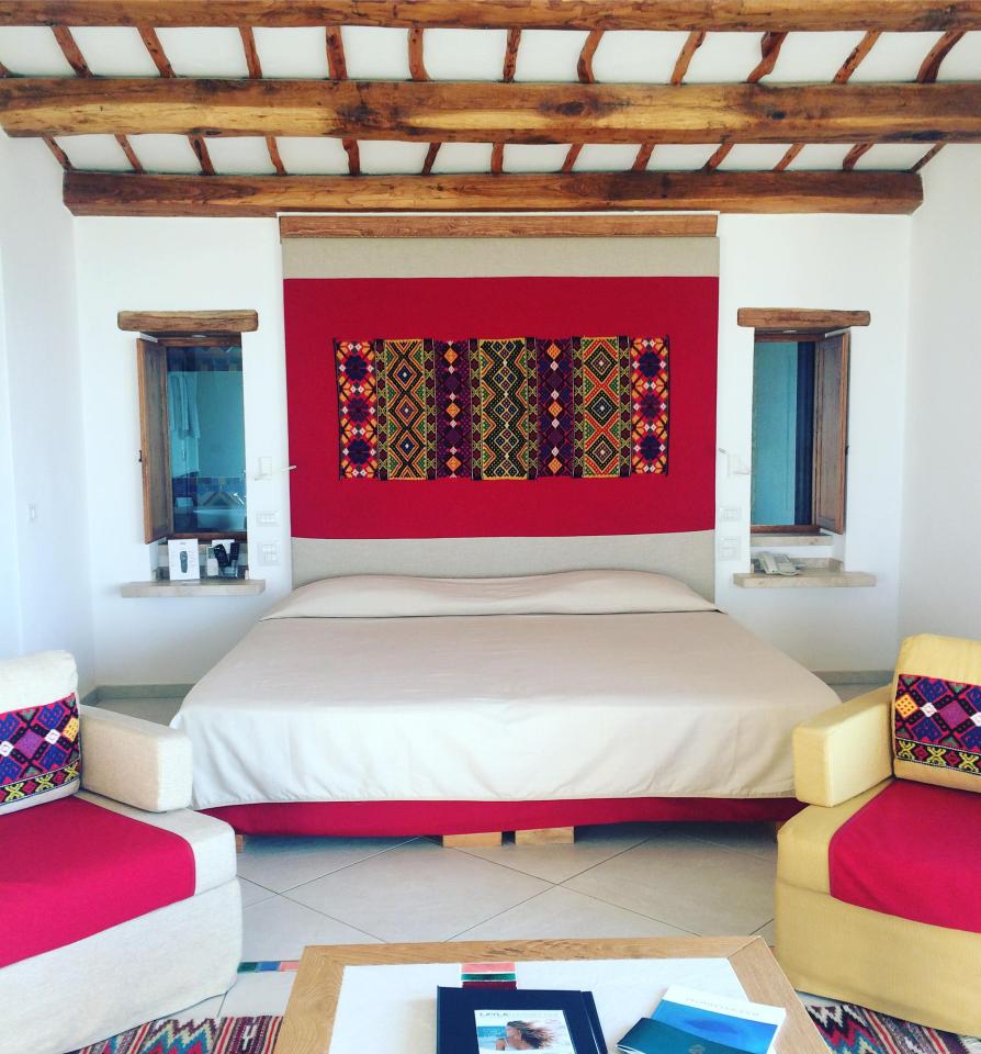  A classic Italian feel...room at the Valle dell'Erica