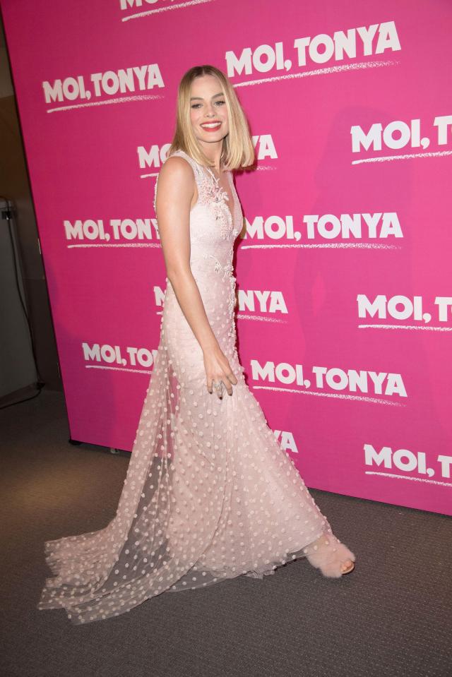  Margot looked like a fairytale princess in her floaty frock at the I, Tonya premiere