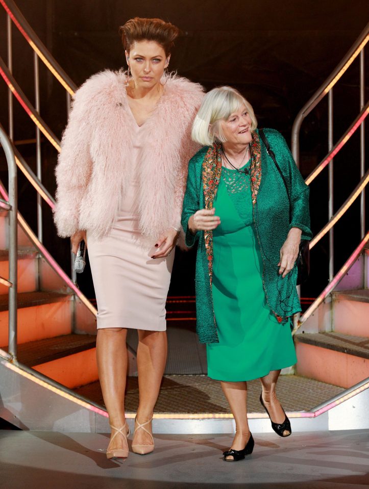  Ann was greeted by show host Emma Willis