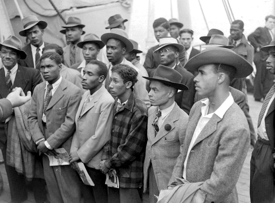  People from the Caribbean were invited to help rebuild Britain in the wake of the Second World War