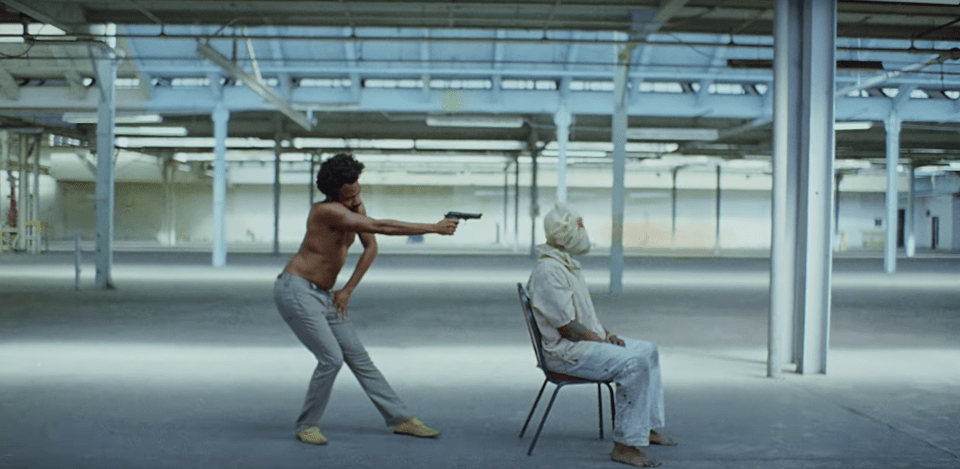 The video for Childish Gambino's song This Is America went viral