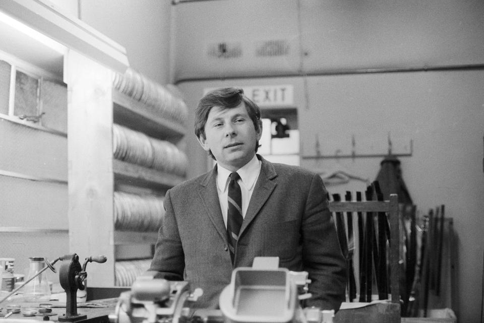  Polanksi was recently expelled from the Oscars Academy in the wake of the MeToo movement. File picture showing the director in 1966