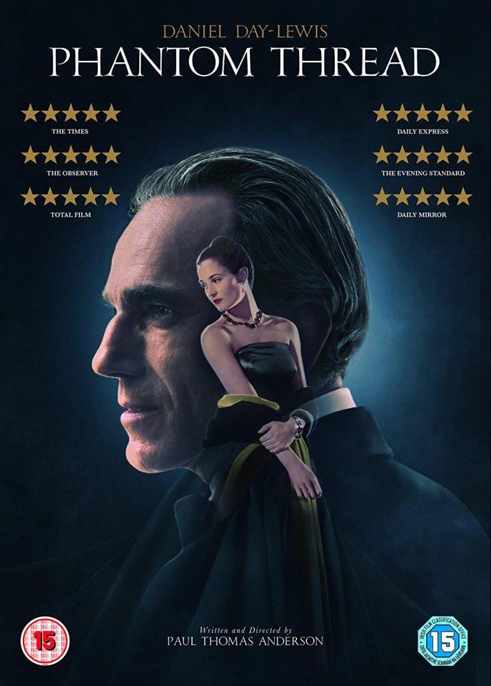 Daniel Day-Lewis plays the cold and domineering fashion designer Reynolds Woodcock, who thinks he has neatly tailored his world to meet his every need