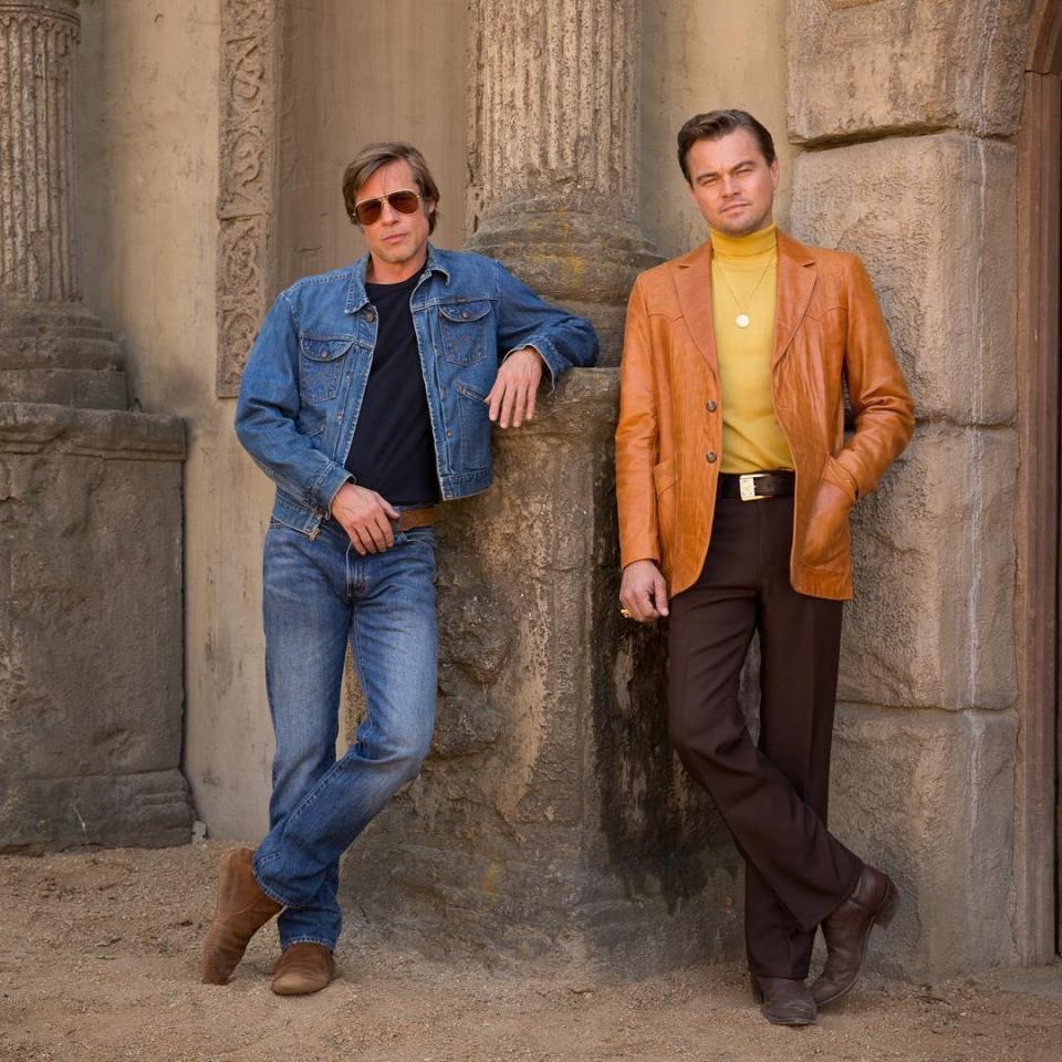  Brad Pitt and Leonardo DiCaprio star in Quentin Tarantino's Once Upon A Time In Hollywood