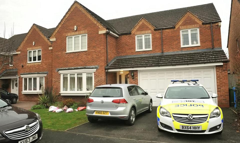  Natalie was discovered wearing only a black skirt which was pulled up to her waist at the couple's £600,000 home in Kinver, West Mids, on December 18 2016