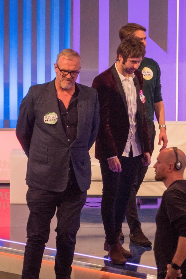  Greg Davies, who starred as headteacher Mr. Gilbert also joined in the fun