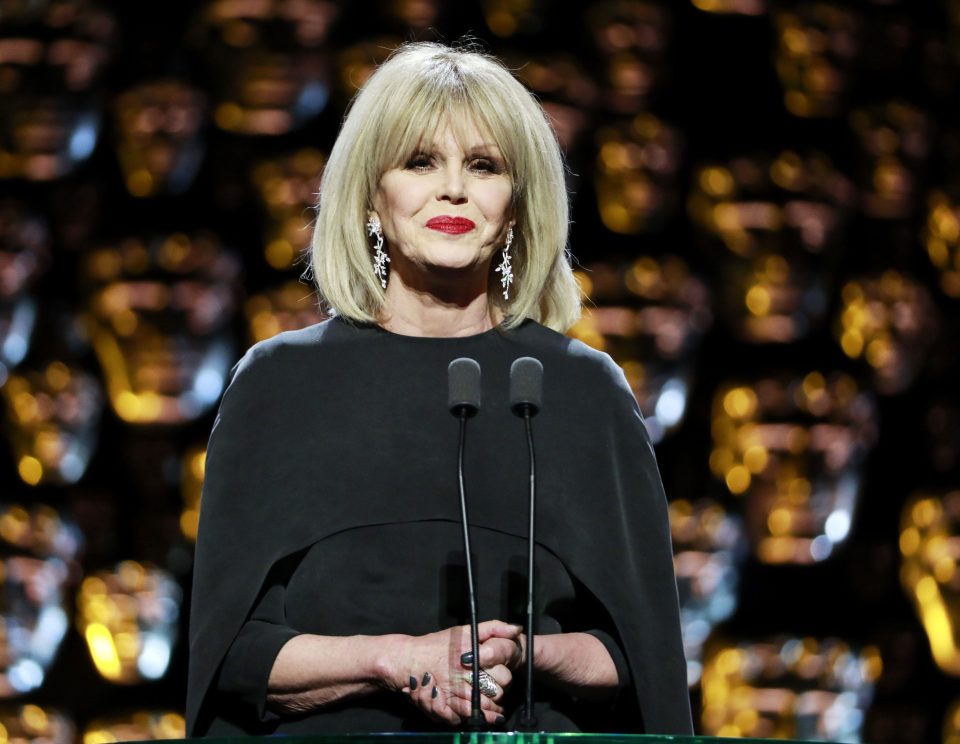  Joanna presented the awards show for the first time in 2018