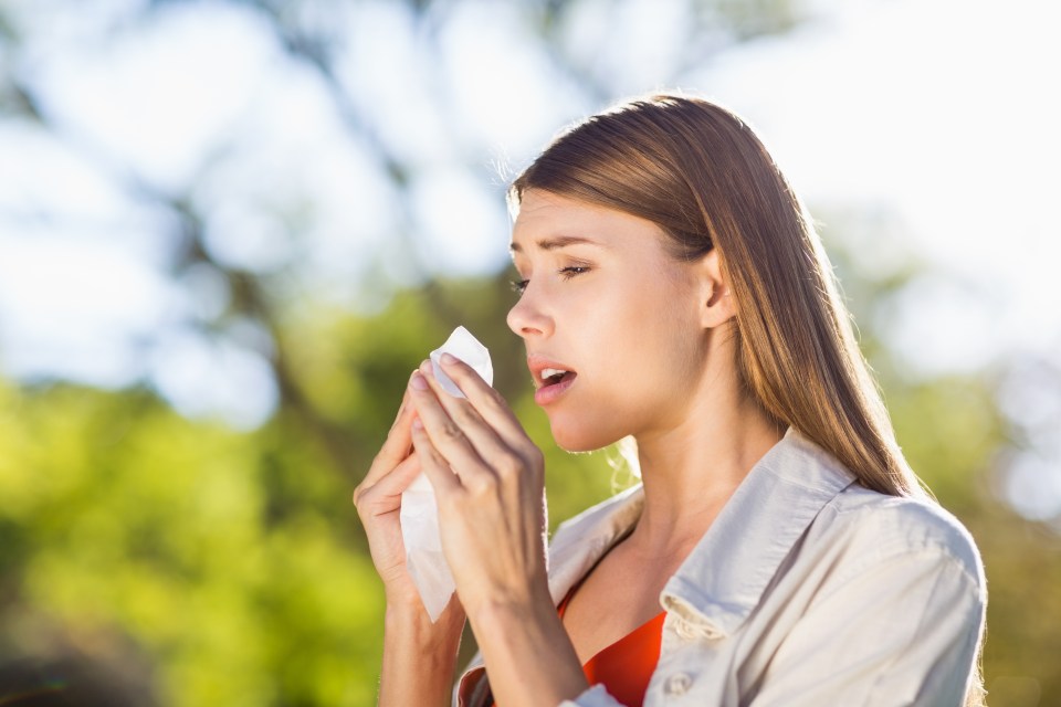  Experts are warning hay fever sufferers could be a risk of a deadly asthma attack amid hot weather and pollen level combo