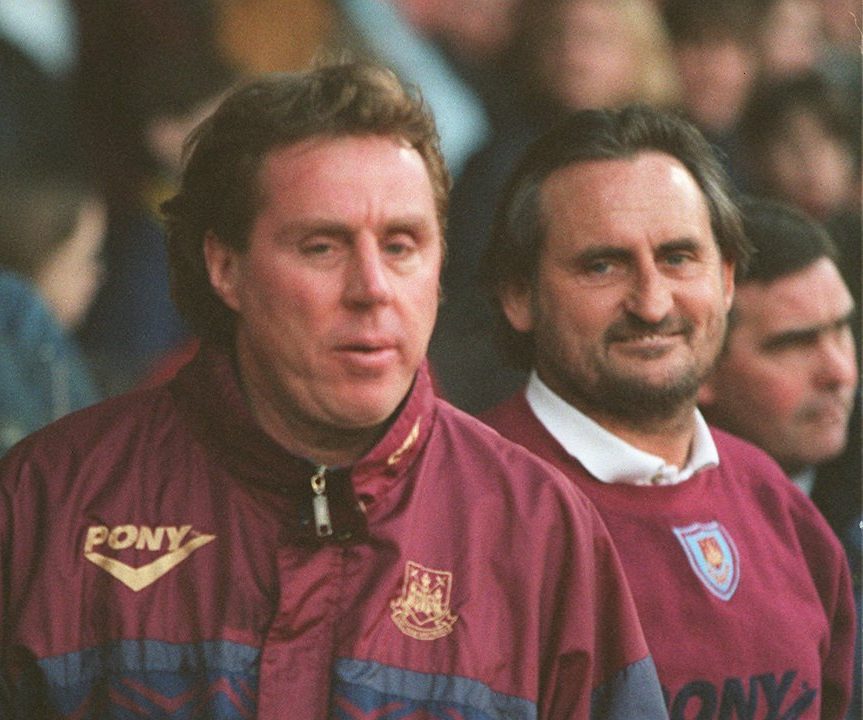  Frank Lampard Snr was assistant coach to Harry Redknapp at West Ham