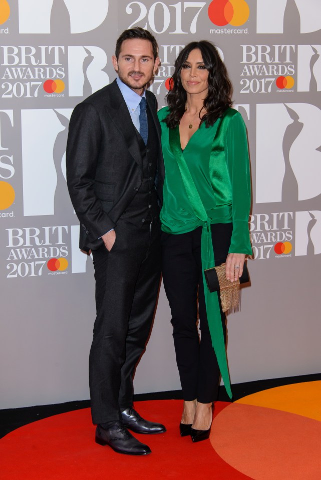  Christine and Frank at the Brit Awards in 2017
