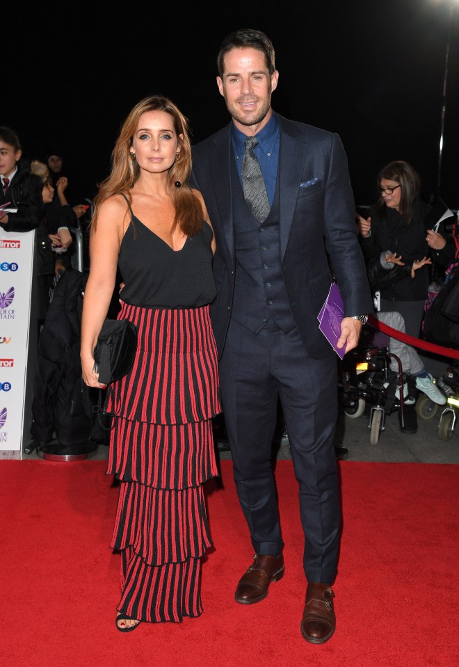  Singer Louise with husband Jamie, before their split in 2017