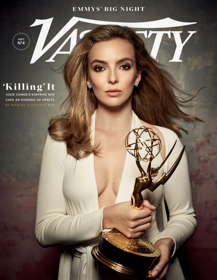  Jodie was named outstanding leading actress in a drama for her performance as Villanelle