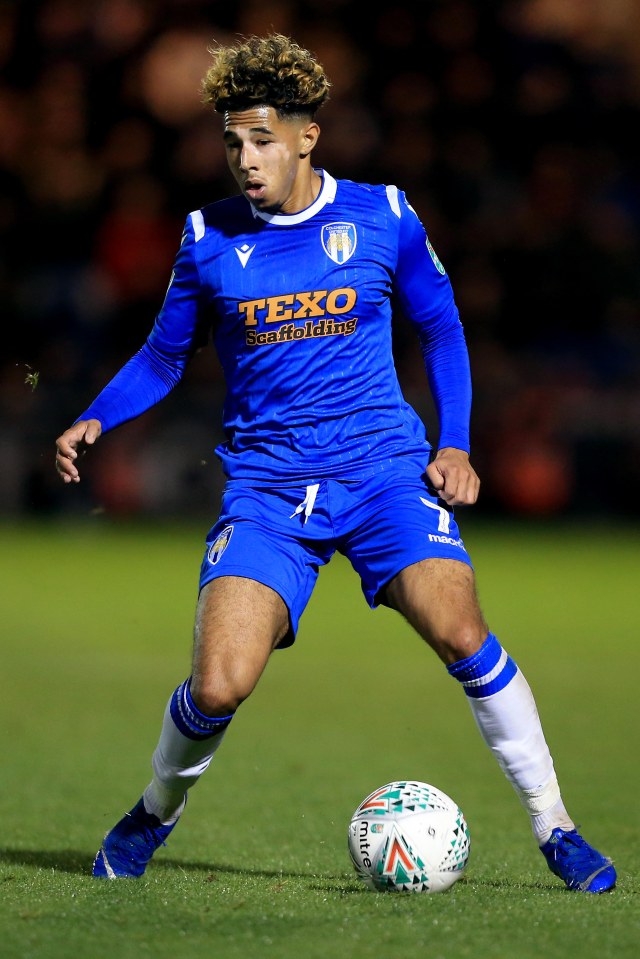  The Colchester United ace goes up against his close pal on Wednesday