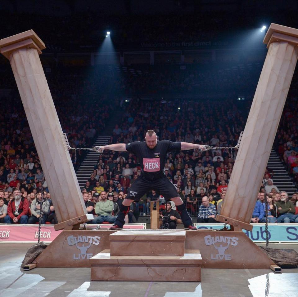  Pillars of Hercules is one of the contests on Europe's Strongest Man