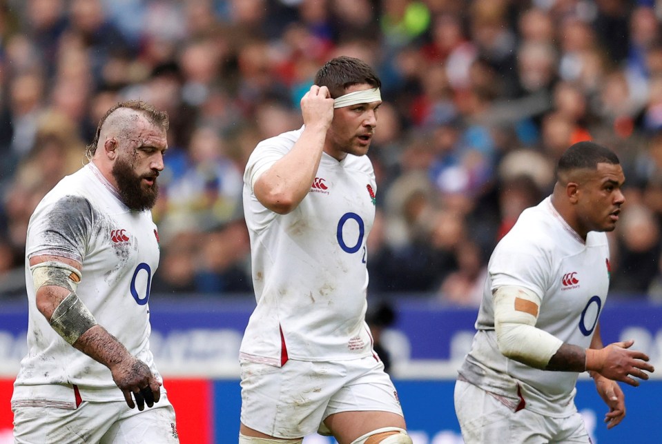  Marler (left) and Sinckler (right) must maximise their agility as well as strength