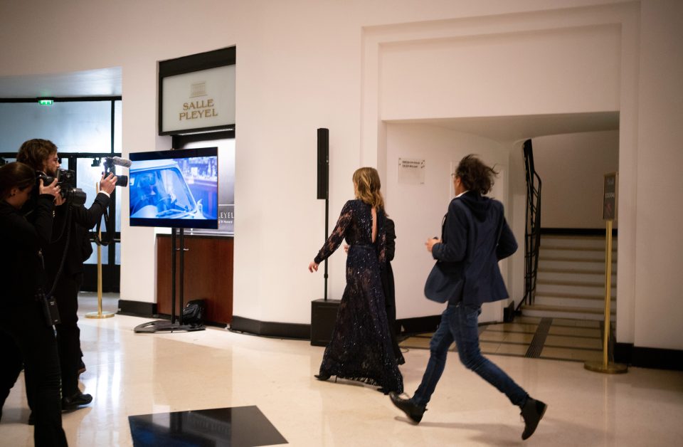  Following Polanskis win, actress Adèle Haenel stormed out of the room, reportedly shouting 'shame'