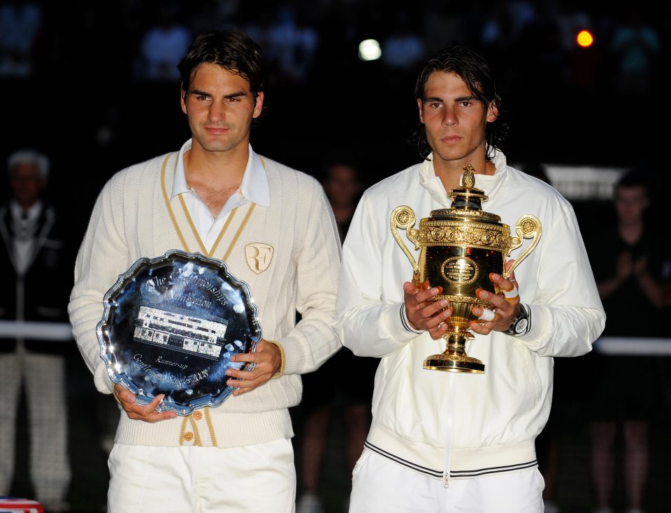 The pair have met 40 times in total and won a combined 39 Grand Slams in their illustrious careers