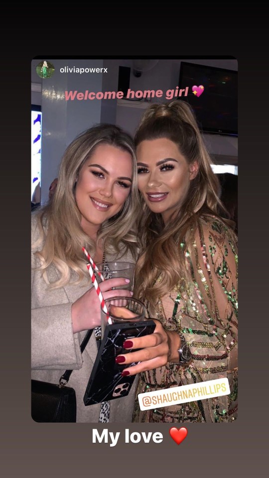  Love Island's Shaugna, right, has impressed bosses to bag a range too