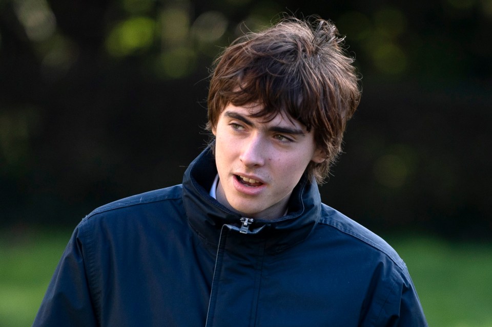  Nicole's son Gene with her ex Liam