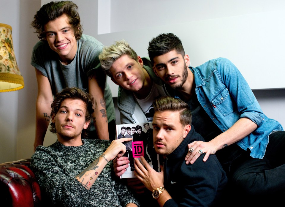 One Direction, pictured in 2013, have sparked reunion rumours 