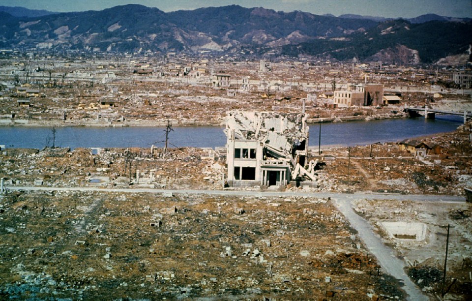 In many areas homes and businesses were completely destroyed