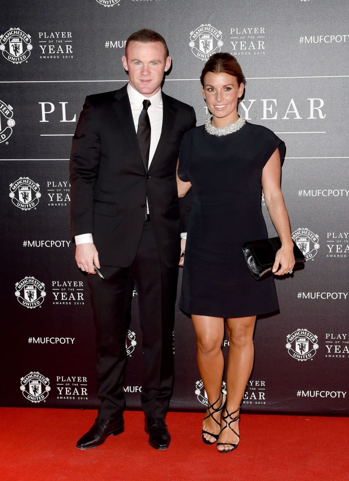 Rooney is married to childhood sweetheart Coleen
