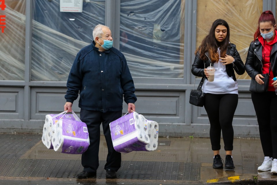 Boris Johnson has announced a second national lockdown, prompting the return of panic buying