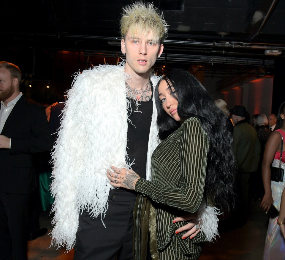 Noah has been linked with rapper Machine Gun Kelly
